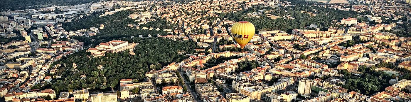PRIVÁTNÍ let balónem, Brno