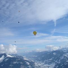 Let balónem přes vrcholky Alp