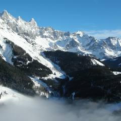 Let balónem přes vrcholky Alp