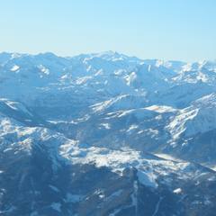 Let balónem přes vrcholky Alp