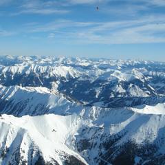 Let balónem přes vrcholky Alp