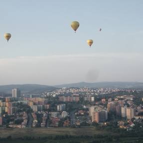 Večerní let nad Brnem, 27.9.2011