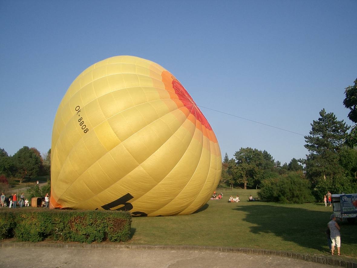 Večerní let nad Brnem, 27.9.2011