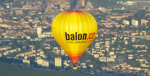 4. žlutý balón Balon.cz je tady